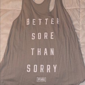 workout tank S